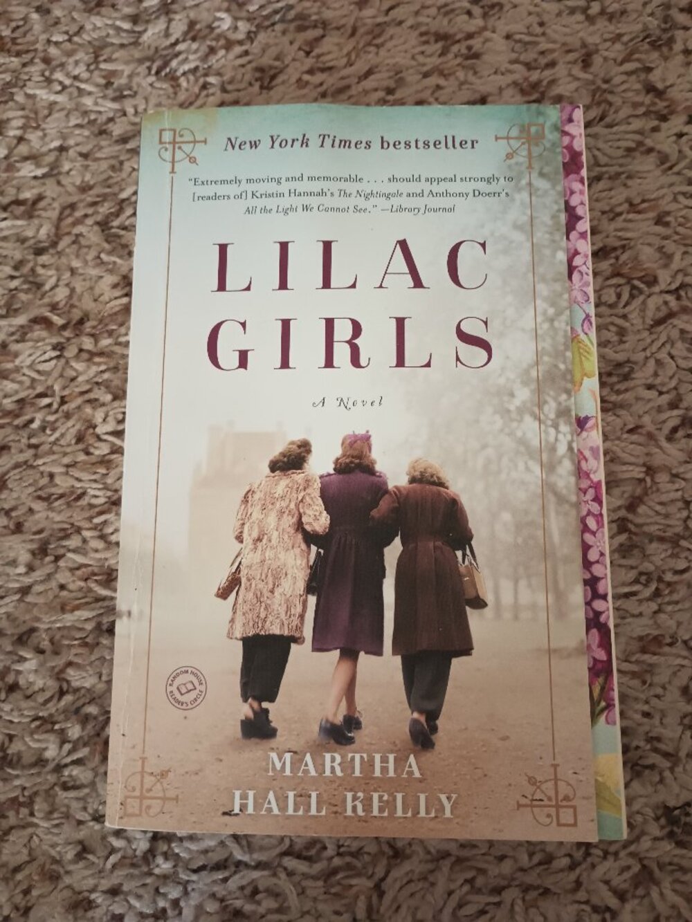 Lilac Girls novel - trade paperback
